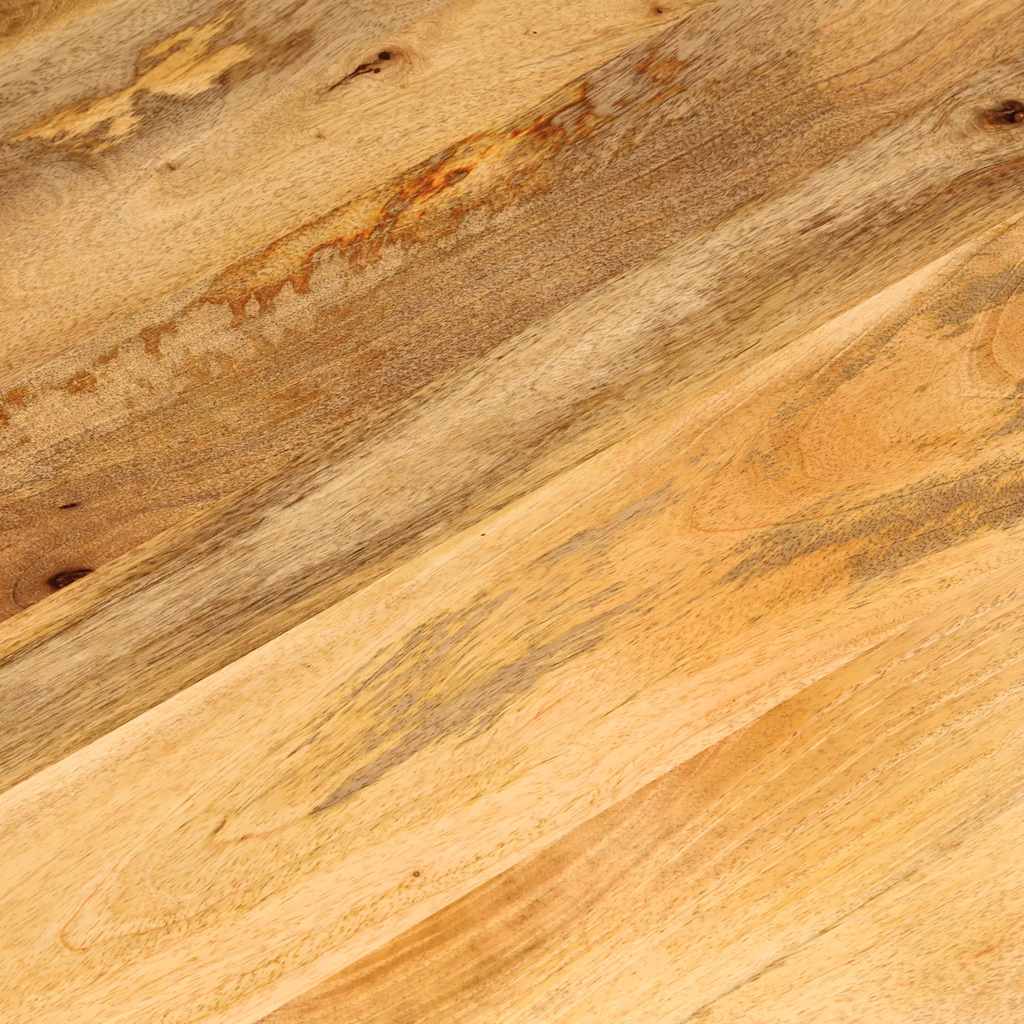 Piano per Tavolo Ø 40x2,5cm Rotondo in Legno Massello di Mango | homemem39