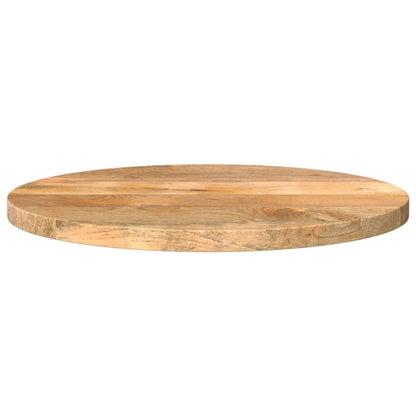 Piano per Tavolo Ø 60x2,5cm Rotondo in Legno Massello di Mango | homemem39
