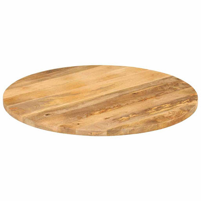 Piano per Tavolo Ø 90x2,5 cm Rotondo in Legno Massello di Mango | homemem39