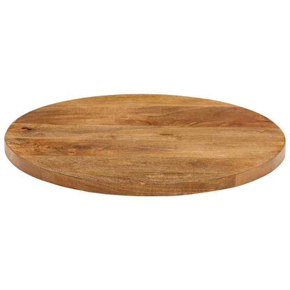 Piano per Tavolo Ø 40x2,5cm Rotondo in Legno Massello di Mango | homemem39