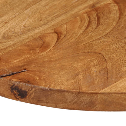 Piano per Tavolo Ø 80x3,8 cm Rotondo in Legno Massello di Mango | homemem39