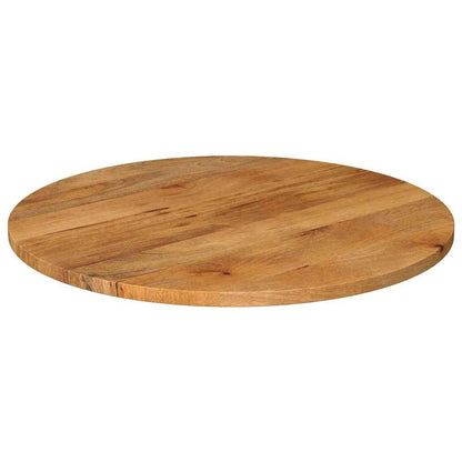 Piano per Tavolo Ø 90x3,8 cm Rotondo in Legno Massello di Mango | homemem39
