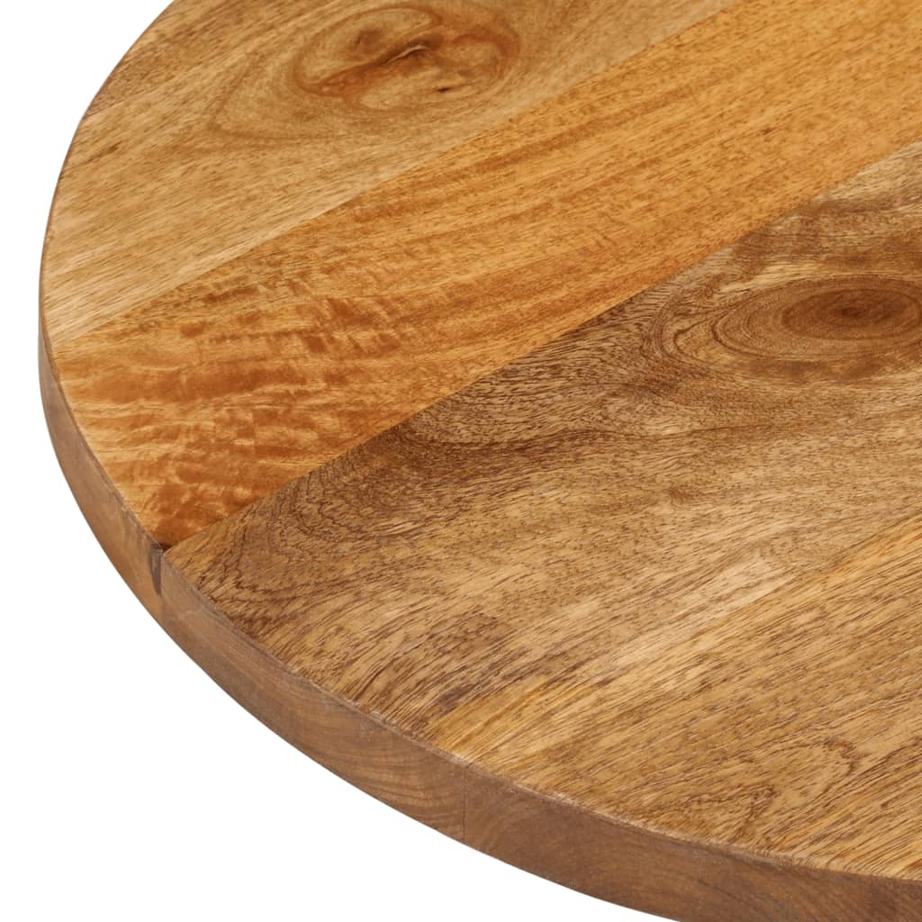 Piano Tavolo 80x40x2,5 cm Ovale in Legno Massello di Mango | homemem39