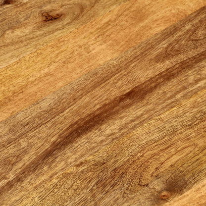 Piano Tavolo 100x50x3,8 cm Ovale in Legno Massello di Mango | homemem39