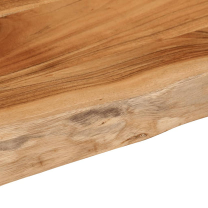Mensola a Muro 40x30x3,8cm Rettangolare Legno Acacia Bordi Vivi | homemem39