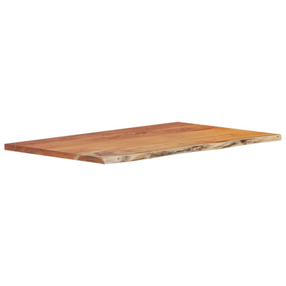 Piano Bagno 90x60x3,8 cm Rettangolare Legno Massello di Acacia