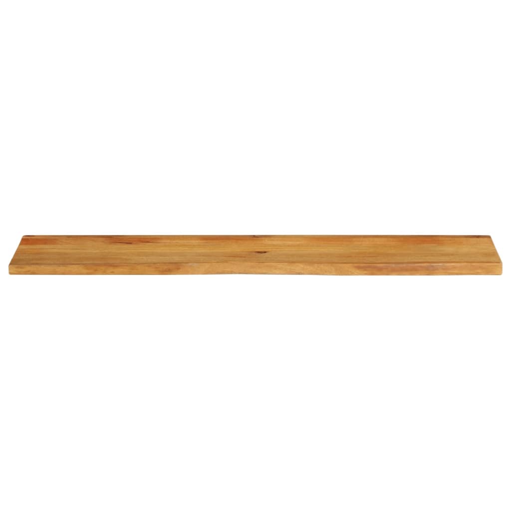 Piano Tavolo Bordi Vivi 180x30x3,8cm in Legno Massello di Mango | homemem39