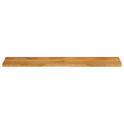 Piano Tavolo Bordi Vivi 180x30x3,8cm in Legno Massello di Mango | homemem39