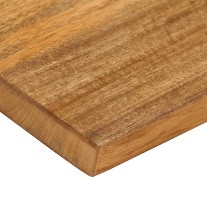 Piano Tavolo Bordi Vivi 180x30x3,8cm in Legno Massello di Mango | homemem39