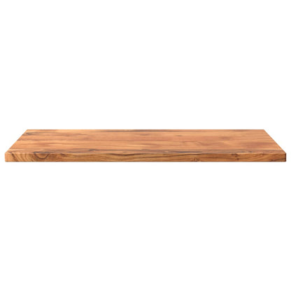 Piano Tavolo Rettangolare Legno Massello Acacia