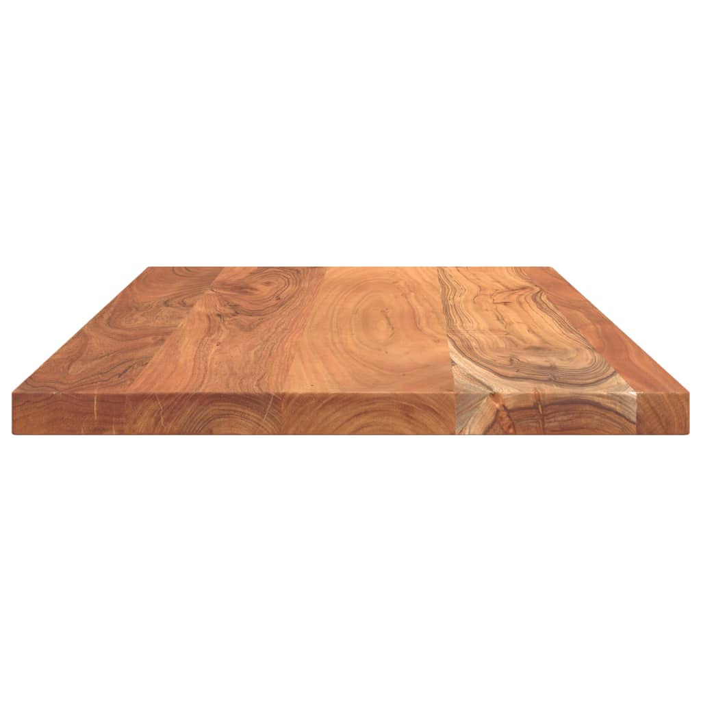 Piano Tavolo 120x60x2,5 cm Rettangolare Legno Massello Acacia