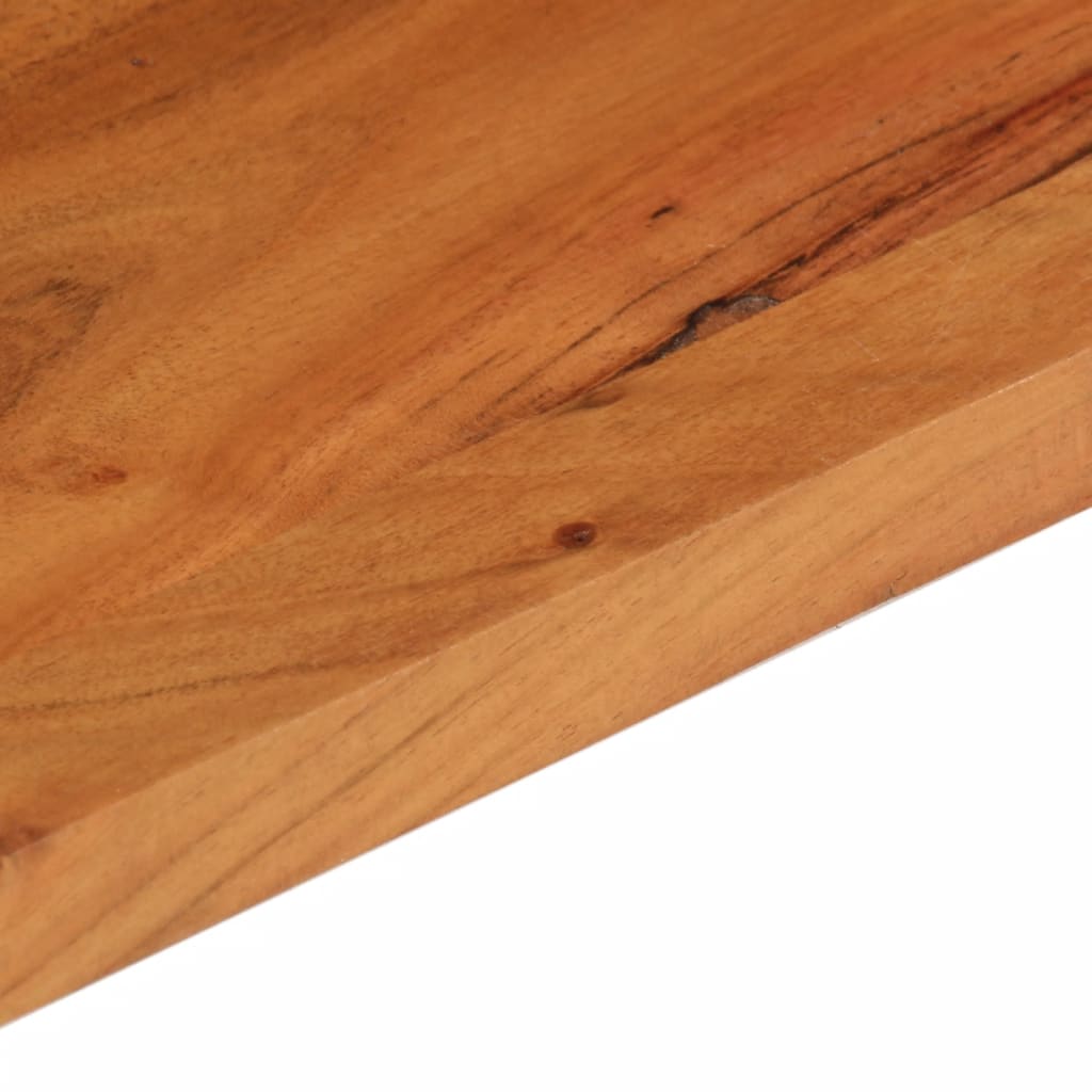 Piano Tavolo 120x60x2,5 cm Rettangolare Legno Massello Acacia