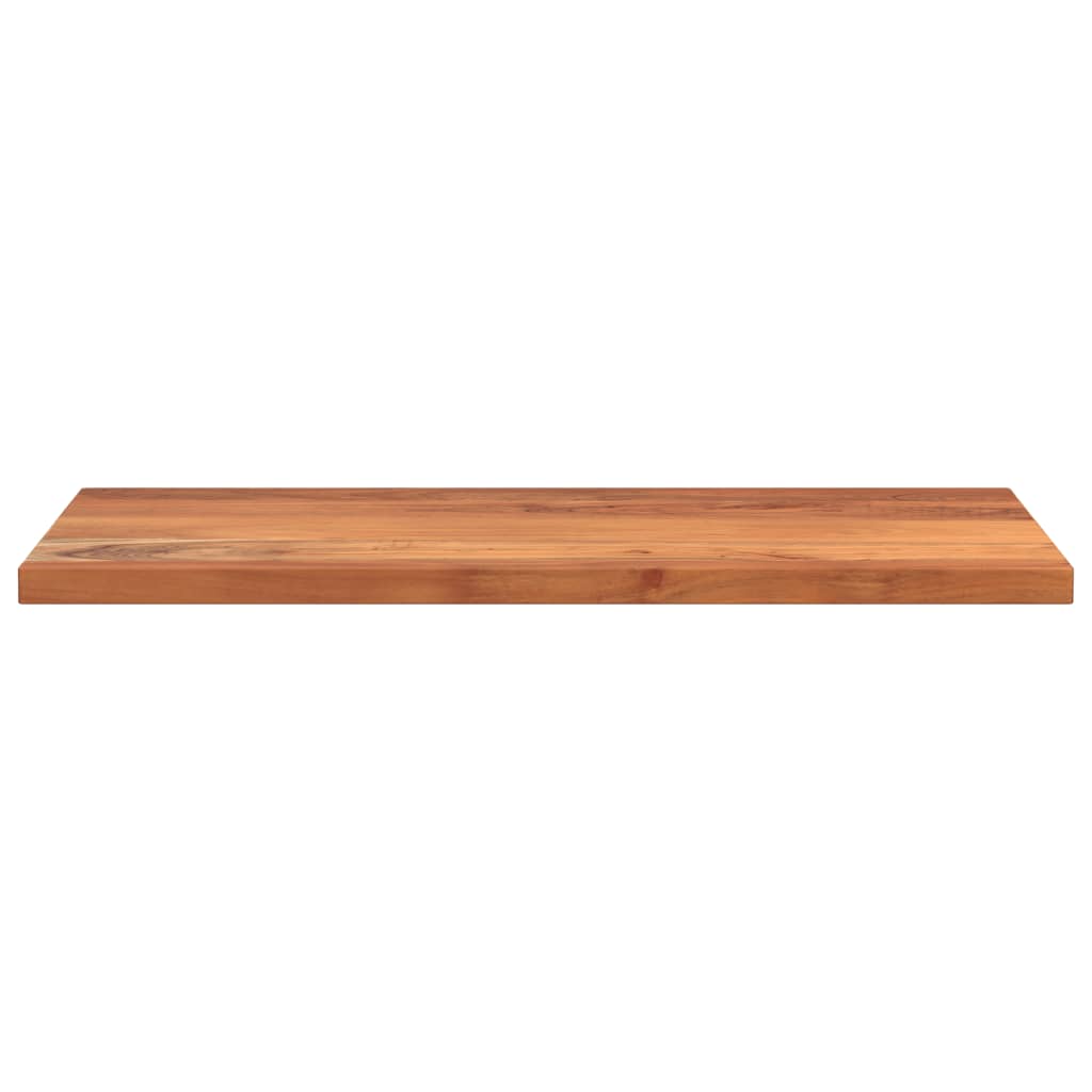 Piano Tavolo 120x70x2,5 cm Rettangolare Legno Massello Acacia