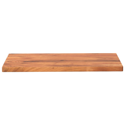 Piano Tavolo Rettangolare Legno Massello Acacia