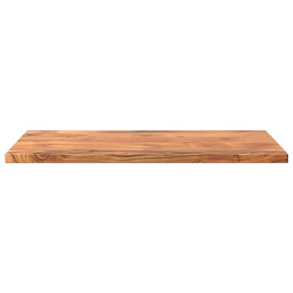 Piano Tavolo Rettangolare Legno Massello Acacia