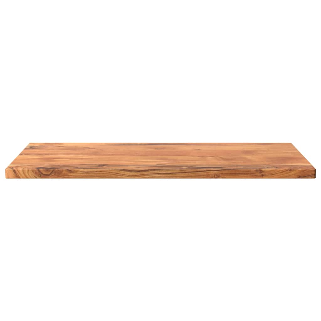 Piano Tavolo Rettangolare Legno Massello Acacia