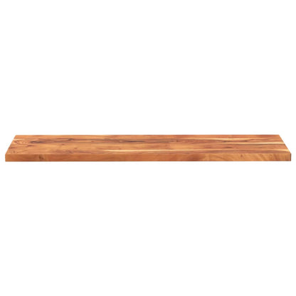 Piano Tavolo 140x60x3,8 cm Rettangolare Legno Massello Acacia