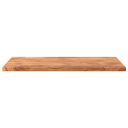 Piano Tavolo 90x70x3,8 cm Rettangolare Legno Massello Acacia | homemem39
