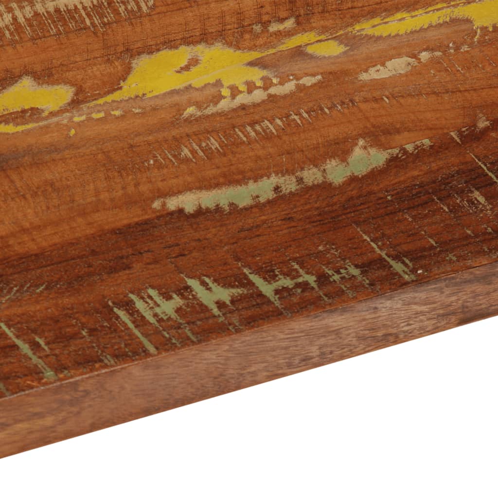 Piano Tavolo 160x20x2,5 cm Rettangolare in Massello di Recupero | homemem39
