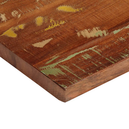 Piano Tavolo 180x20x2,5 cm Rettangolare in Massello di Recupero