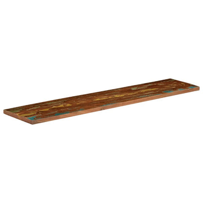 Piano Tavolo 180x30x2,5 cm Rettangolare in Massello di Recupero