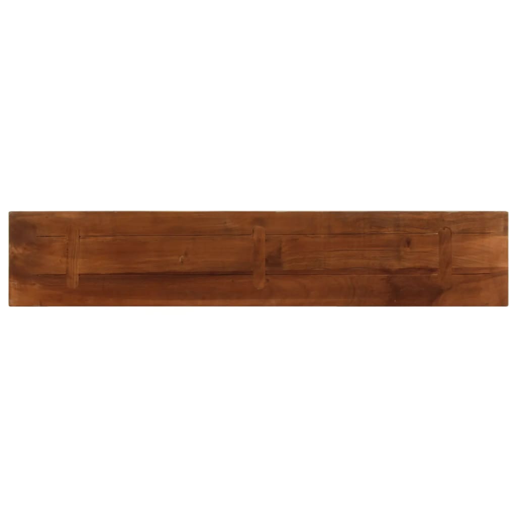 Piano Tavolo 180x40x2,5 cm Rettangolare in Massello di Recupero | homemem39