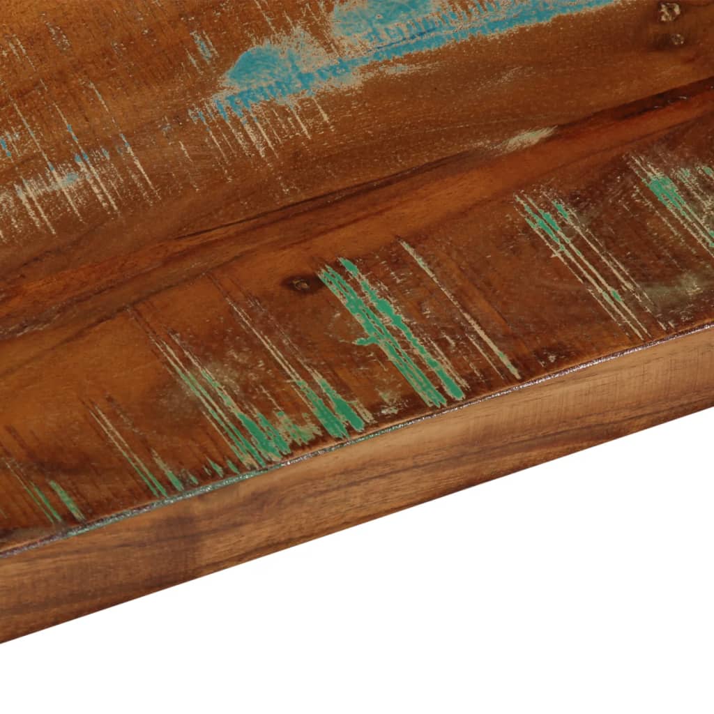 Piano Tavolo 50x20x3,8 cm Rettangolare in Massello di Recupero | homemem39