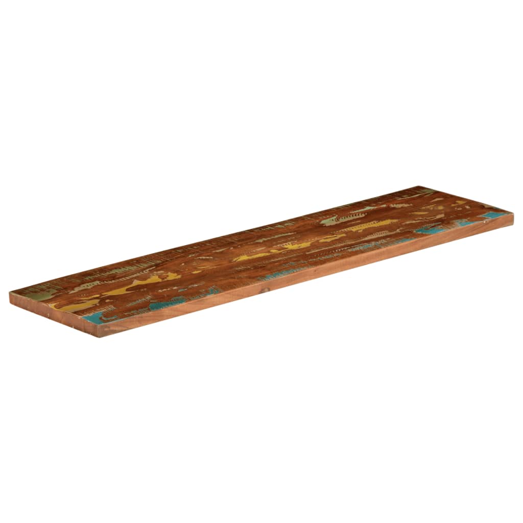 Piano Tavolo 100x20x3,8 cm Rettangolare in Massello di Recupero | homemem39
