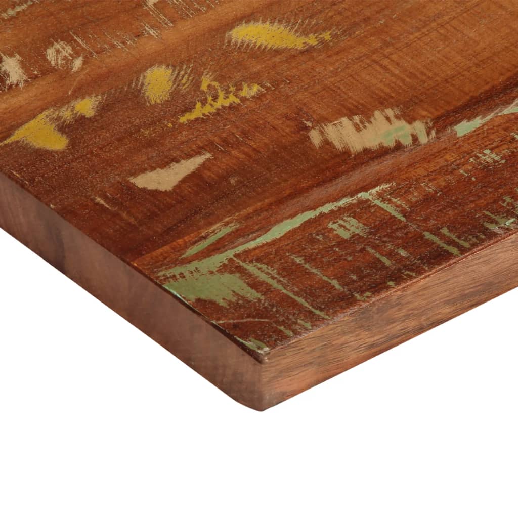 Piano Tavolo 180x20x3,8 cm Rettangolare in Massello di Recupero | homemem39
