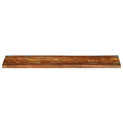 Piano Tavolo 120x30x3,8 cm Rettangolare in Massello di Recupero | homemem39