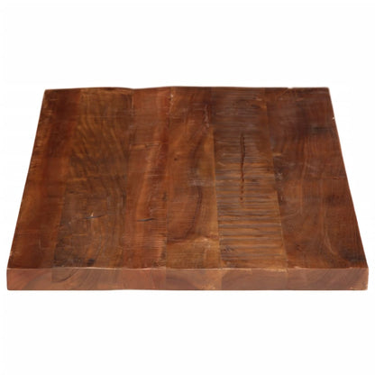 Piano Tavolo 120x70x2,5 cm Rettangolare in Massello di Recupero