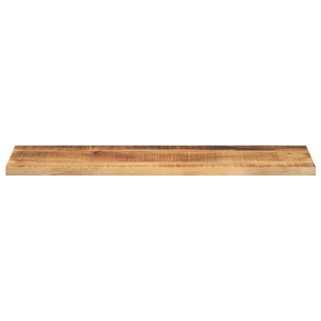 Piano per Tavolo 110x30x2,5cm Rettangolare Legno Mango Grezzo | homemem39