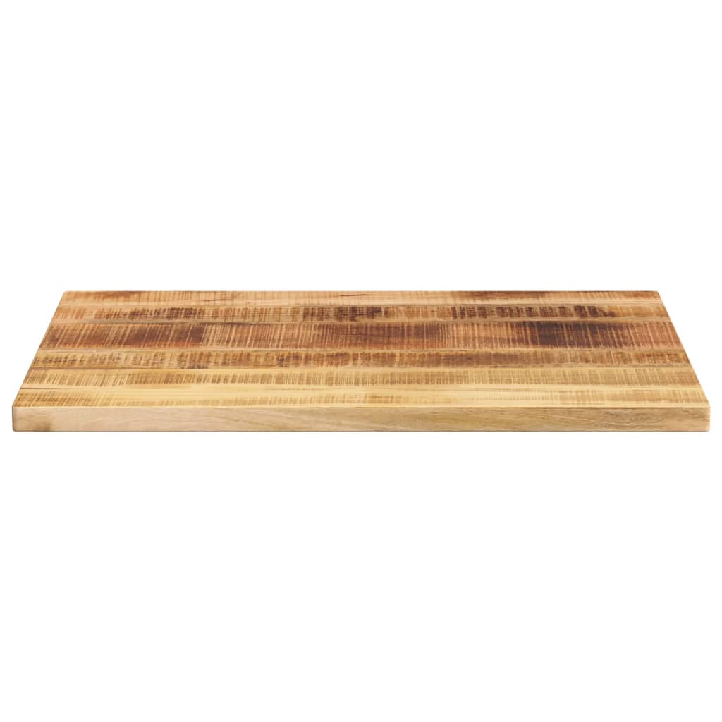 Piano per Tavolo 70x50x3,8 cm Rettangolare Legno Mango Grezzo