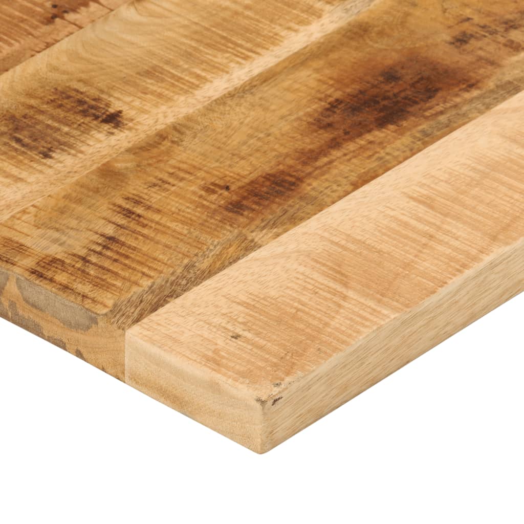 Piano per Tavolo 70x50x3,8 cm Rettangolare Legno Mango Grezzo