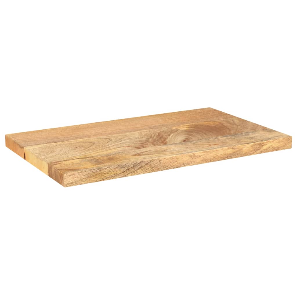 Piano per Tavolo 50x20x2,5 cm Rettangolare Legno Massello Mango