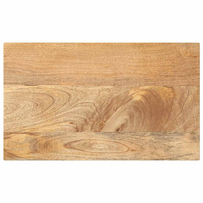 Piano per Tavolo 40x30x2,5 cm Rettangolare Legno Massello Mango