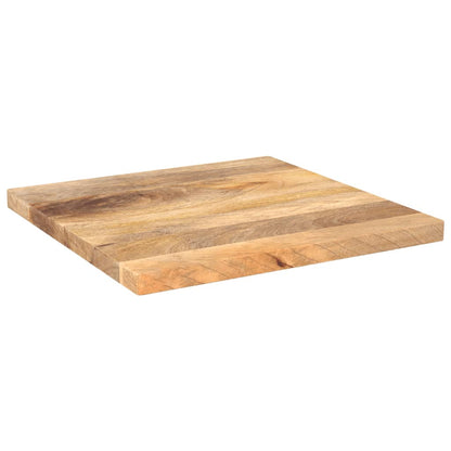 Piano per Tavolo 40x40x2,5 cm Quadrato Legno Massello di Pino