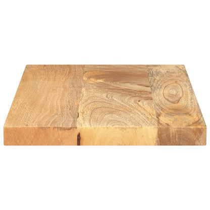 Piano per Tavolo 60x40x2,5 cm Rettangolare Legno Massello Mango