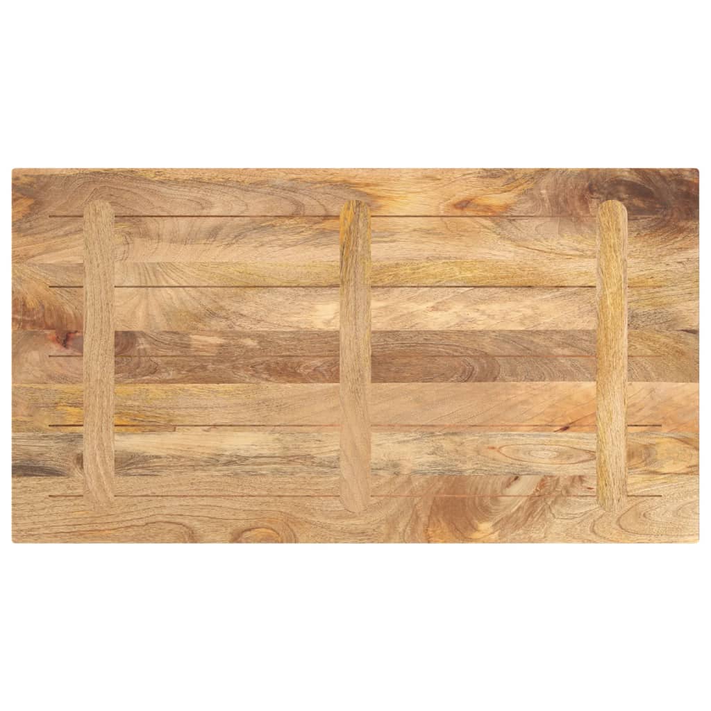 Piano Tavolo 100x50x2,5 cm Rettangolare Legno Massello di Pino