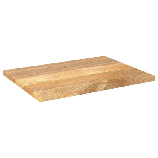 Piano per Tavolo 70x60x2,5 cm Rettangolare Legno Massello Mango