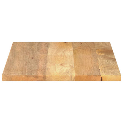 Piano per Tavolo 80x60x2,5 cm Rettangolare Legno Massello Mango