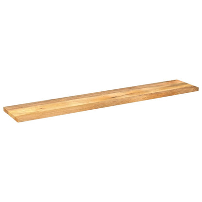 Piano per Tavolo 180x20x3,8cm Rettangolare Legno Massello Mango