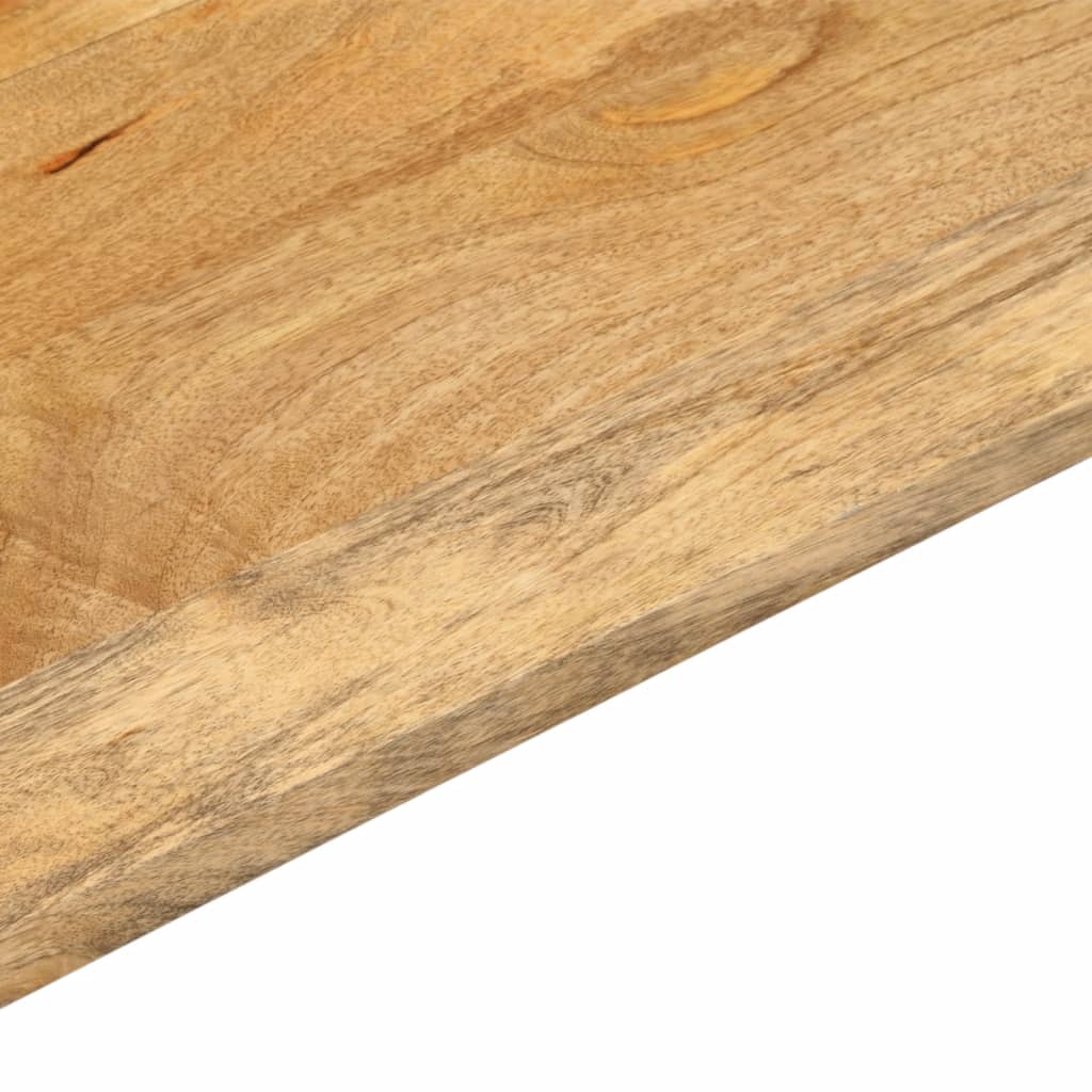 Piano per Tavolo 50x30x3,8 cm Rettangolare Legno Massello Mango | homemem39