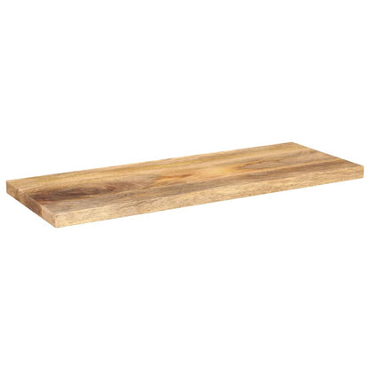 Piano per Tavolo 70x40x3,8 cm Rettangolare Legno Massello Mango | homemem39