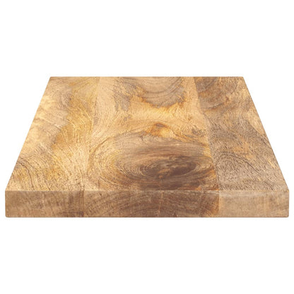 Piano per Tavolo 80x40x3,8 cm Rettangolare Legno Massello Mango