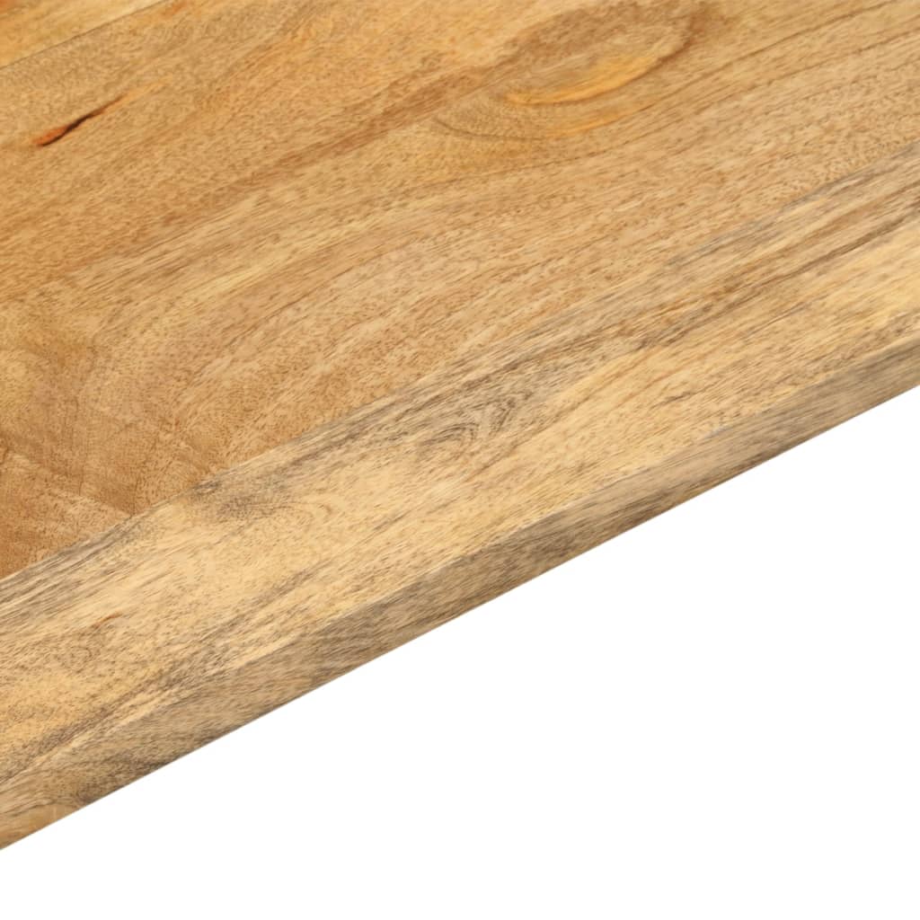 Piano per Tavolo 70x50x3,8 cm Rettangolare Legno Massello Mango
