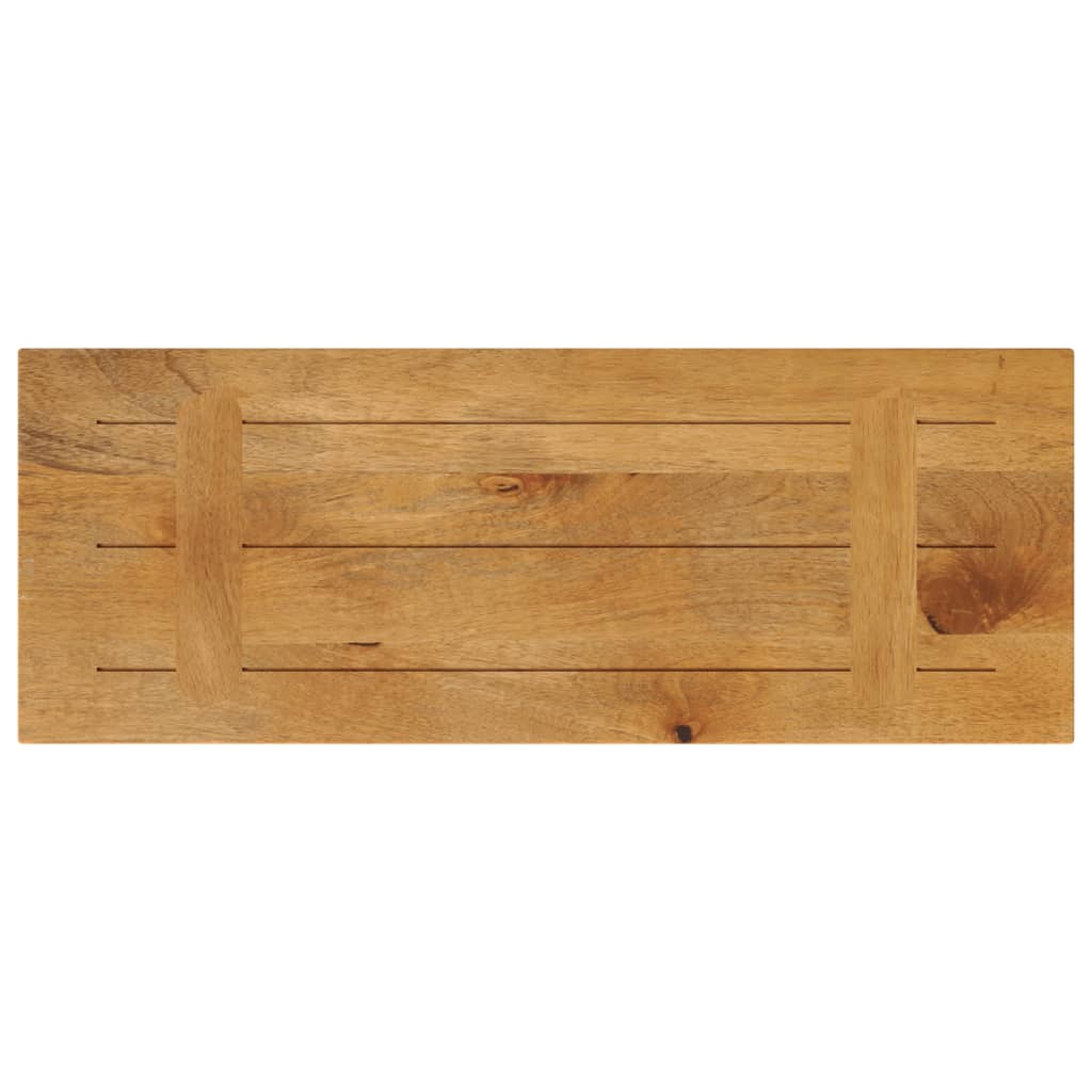 Piano per Tavolo 90x20x2,5 cm Rettangolare Legno Massello Mango | homemem39
