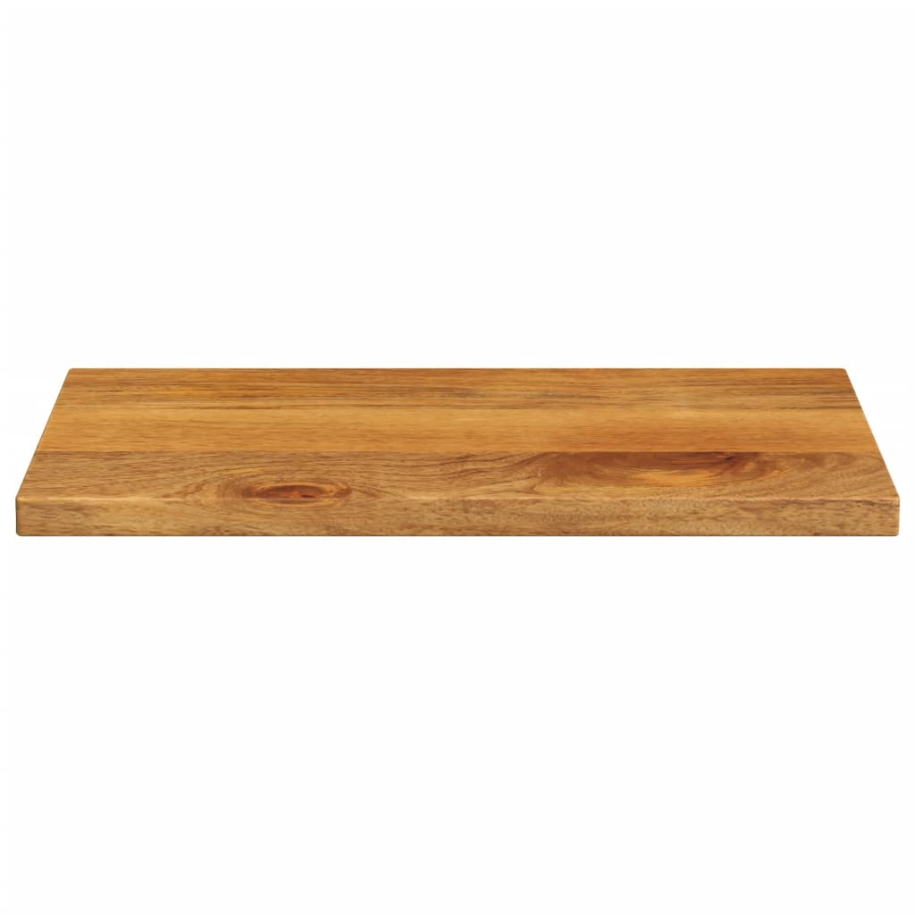 Piano per Tavolo 50x40x2,5 cm Rettangolare Legno Massello Mango