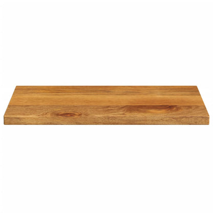 Piano per Tavolo 50x40x2,5 cm Rettangolare Legno Massello Mango