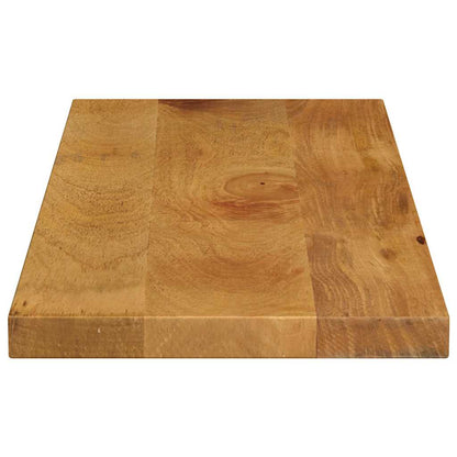 Piano per Tavolo 70x40x2,5 cm Rettangolare Legno Massello Mango